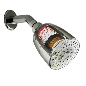 WaterScience CLEO Shower Filter for Hard Water - Multi Flow | Water Softener for bathroom | Shower Head Hard Water Filter | For Borewell / Tanker Water - CLEO SFM 419