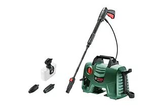 BOSCH Easy Aquatak 120 High Pressure Washer |1500-wt Motor | Max Pressure 120 Bar | Variable fan jet nozzle | Bosch Gun & Lance, Self-priming | Removing Heavy Dirt from Small Cars & Driveways | 4.7 Kg