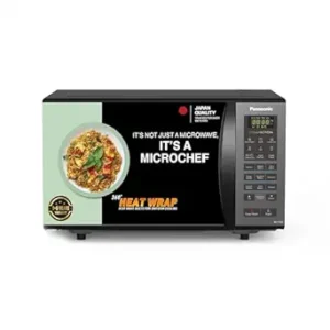 Panasonic 27L Convection Microwave Oven(NN-CT645BFDG,,Black Mirror, 360° Heat Wrap, Magic Grill)