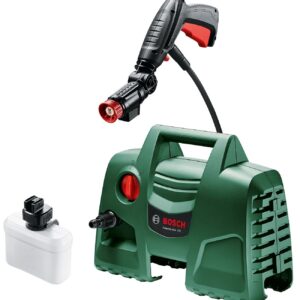 BOSCH Easy Aquatak 100 | 1100-watt Motor | Max Pressure- 100 Bar | High Pressure Washer with Double Filtration | 360° Gun, Self-Priming | Flow Rates up to 270 l/h | 3.1 Kg
